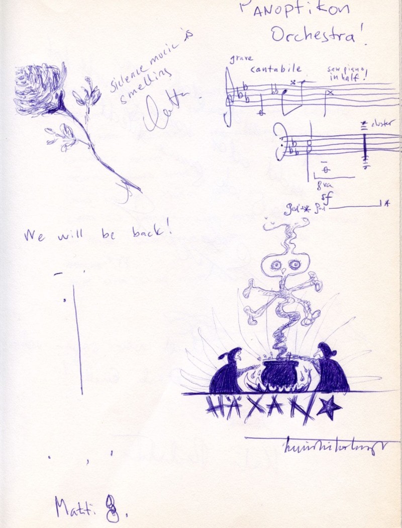 Panoptikon Orchestra (Gästebucheintrag 2008)