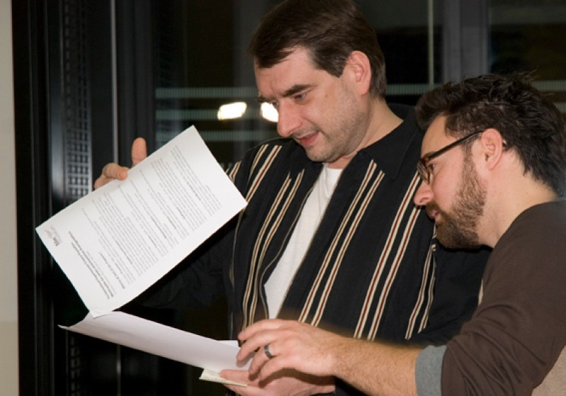 Alexander Horwath, Deco Dawson © Sissi Makovec 