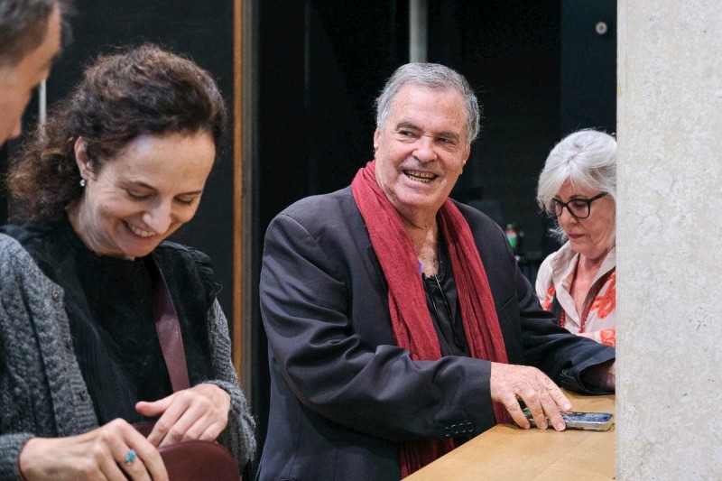 Daniela Schmid, Amos Gitai, Alessandra Thiele (Foto: ÖFM © Eszter Kondor)