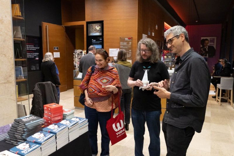 Elisabeth Streit, Christoph Huber, Nicolas Mahler (Foto: ÖFM © Christoph Fintl)