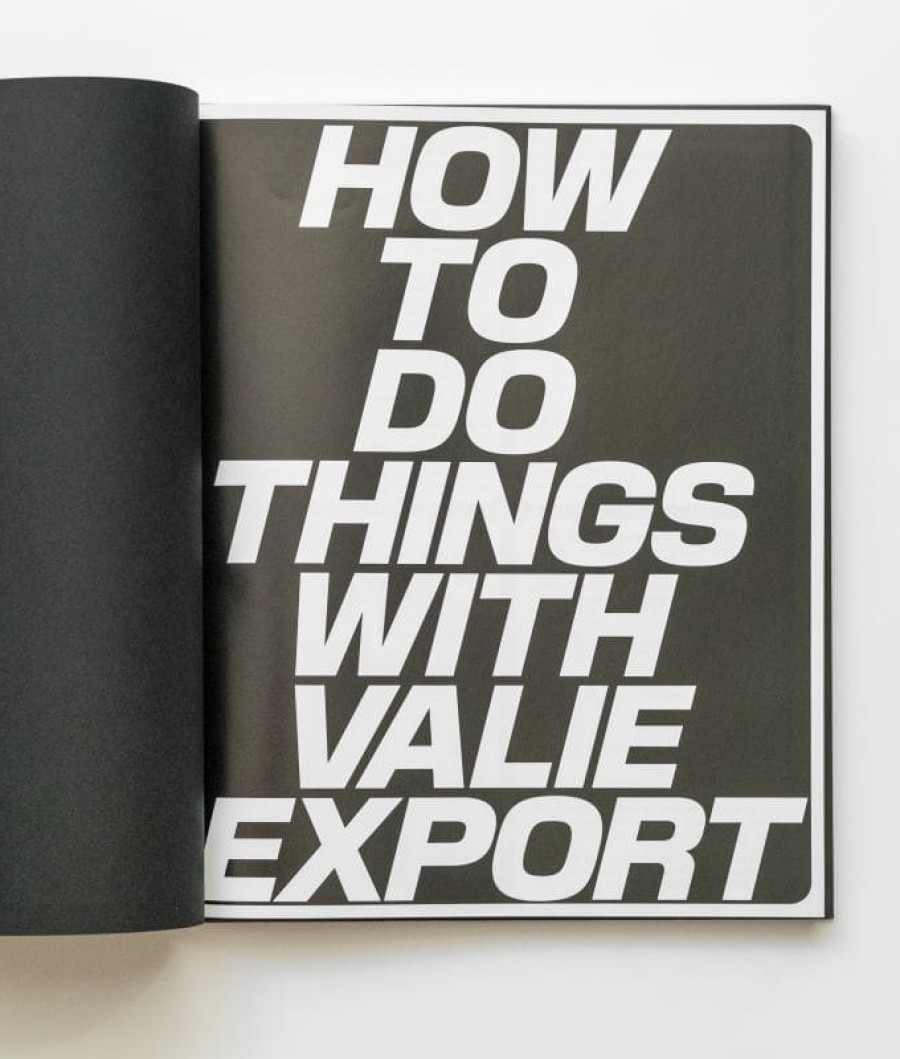 Seite aus How to Do Things with VALIE EXPORT