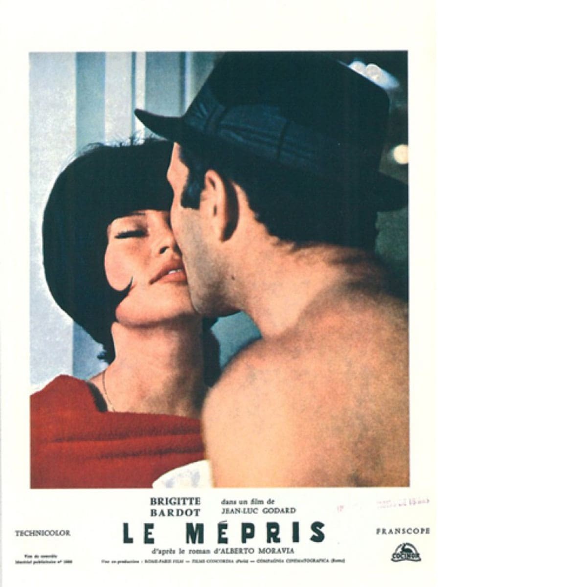 Postkarte Le Mépris