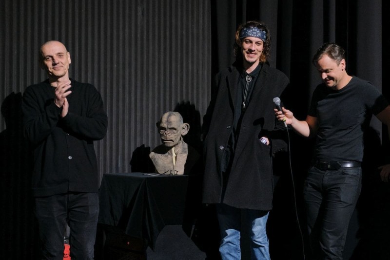 Norbert Pfaffenbichler und Teammitglieder von "2551.03 – The End" (Foto: ÖFM © Eszter Kondor)