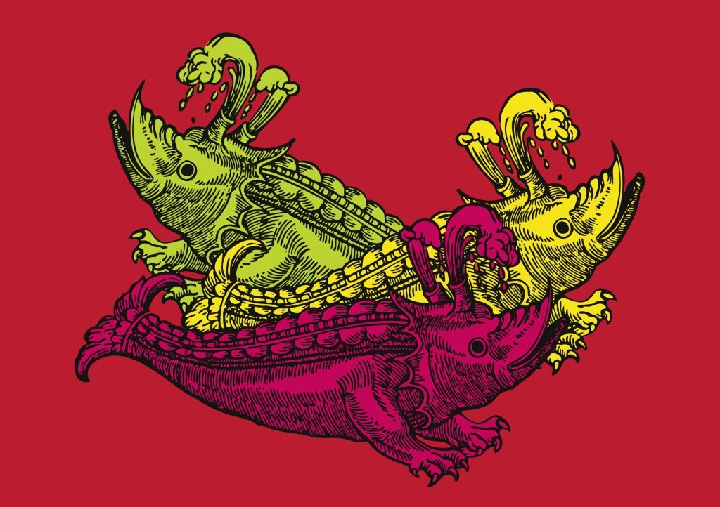 Zyphius in unterschiedlichen Farben