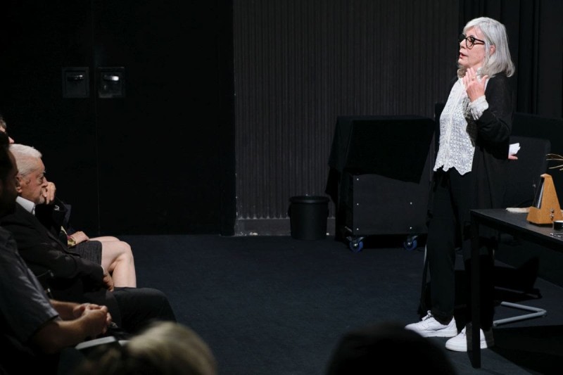 Peter Kubelka, Alessandra Thiele (Foto: ÖFM © Eszter Kondor)