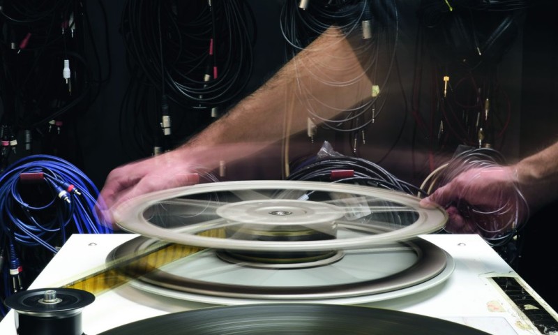 Umroller in der Vorführkabine (Foto: ÖFM / © Eszter Kondor)