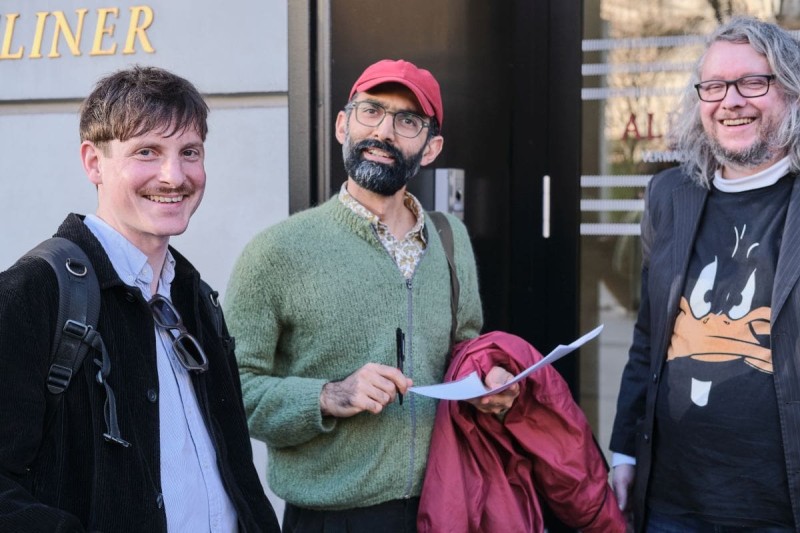 Alexander Scholz, Faraz Fesharaki, Christoph Huber (Foto: ÖFM © Eszter Kondor)