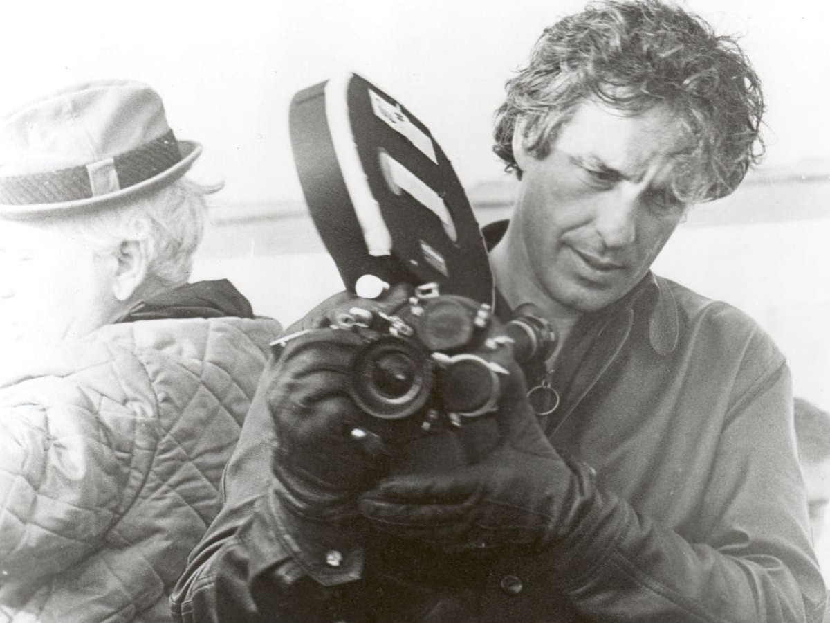 John Cassavetes am Set von A Woman Under the Influence