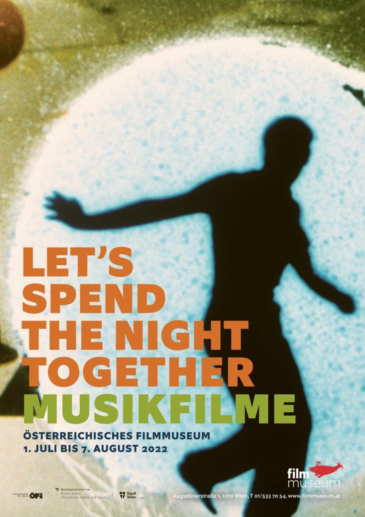 Plakat Musikfilme (Titelbild: Rainbow Dance, 1936, Len Lye)