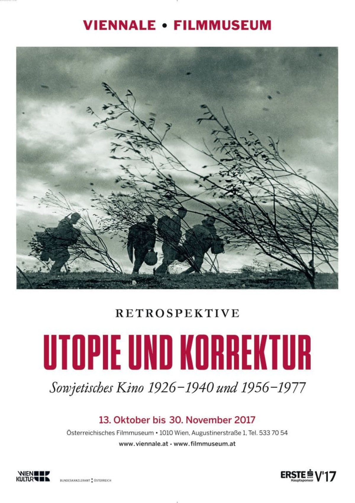 Plakat Utopie und Korrektur