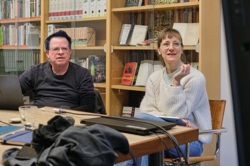 Rick Prelinger, Anna Högner (Foto: ÖFM © Eszter Kondor)