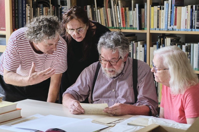 Tom Waibel, Elisabeth Streit, Steven Vogel, Jane Henderson (Foto: ÖFM © Eszter Kondor)