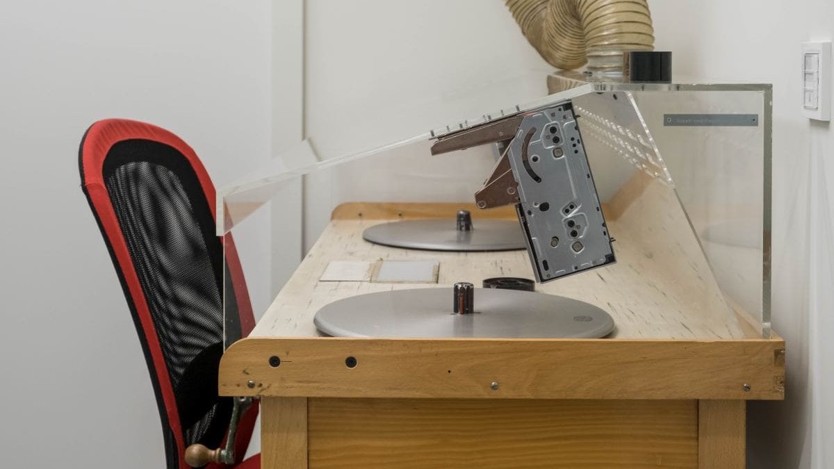 Filmmuseum LAB, Quarantänevorrichtung (Foto: ÖFM © Eszter Kondor)