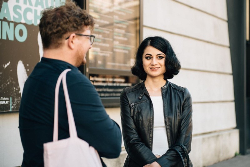 Daniel Hadenius-Ebner, Kurdwin Ayub © Vienna Shorts, Hanna Pribitzer