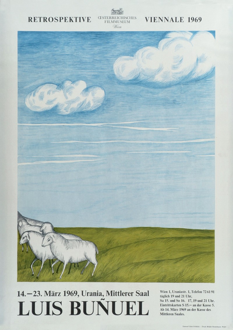 Plakat März 1969 (Gestaltung und Idee: Gertie Fröhlich)
