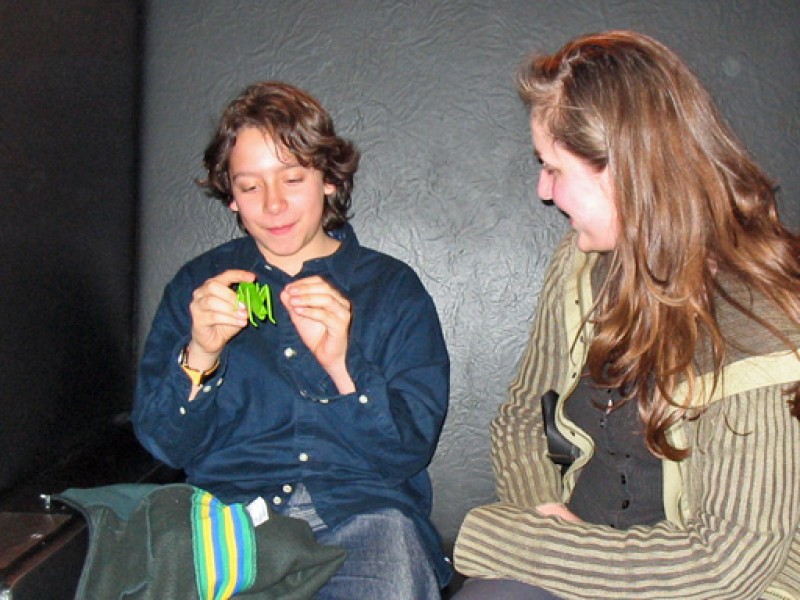 Antoine Pialat mit Regina Schlagnitweit im Filmmuseum