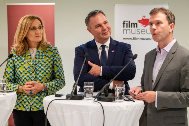 Petra Höfinger, Andreas Babler, Michael Loebenstein (Foto: ÖFM © Eszter Kondor)