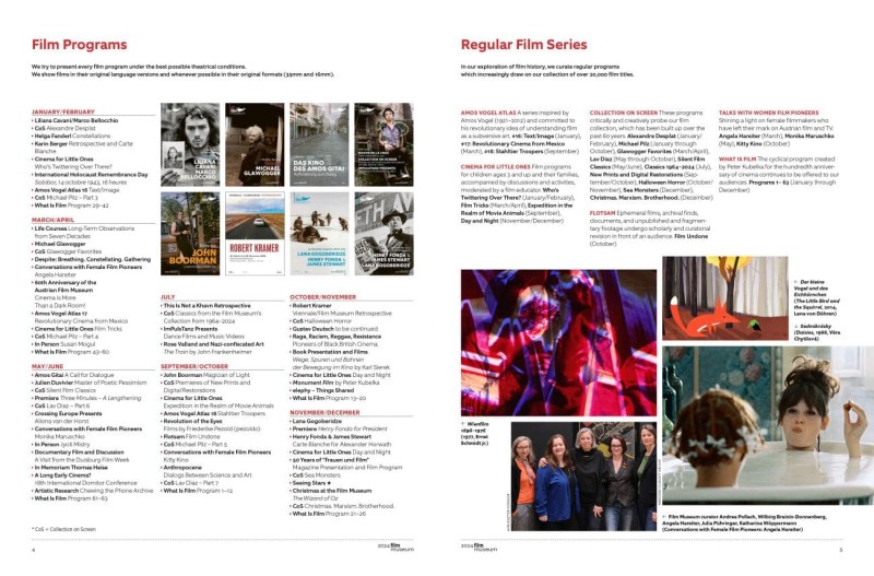 Double page from our annual report 2024