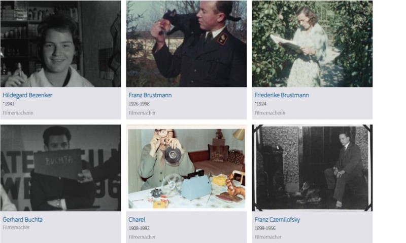 Ausschnitt der Website Abenteuer Alltag (Filmemacher*innen)