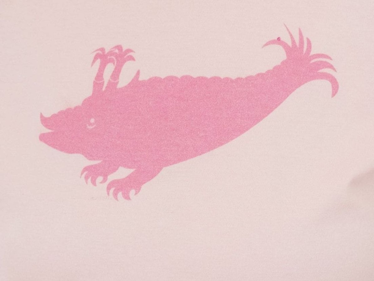 T-Shirt Rose / Glitzer-Zyphius