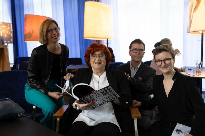 Eszter Kondor, VALIE EXPORT, Michael Loebenstein, Katharina Müller © eSeL.at - Lorenz Seidler