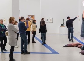 Führung im mumok, Dezember 2025 (Foto: ÖFM © Eszter Kondor/courtesy mumok)