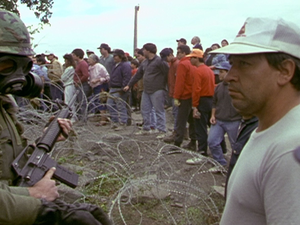 Rocks at Whiskey Trench, 2000, Alanis Obomsawin (Foto: National Film Board of Canada)