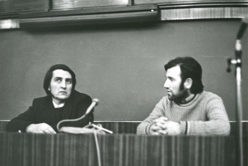 Vlado Kristl, Peter Weibel © Anton Faber