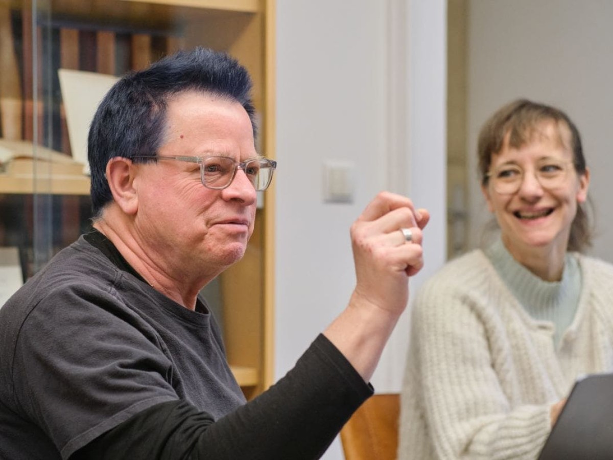 Rick Prelinger, Anna Högner (Foto: ÖFM © Eszter Kondor)