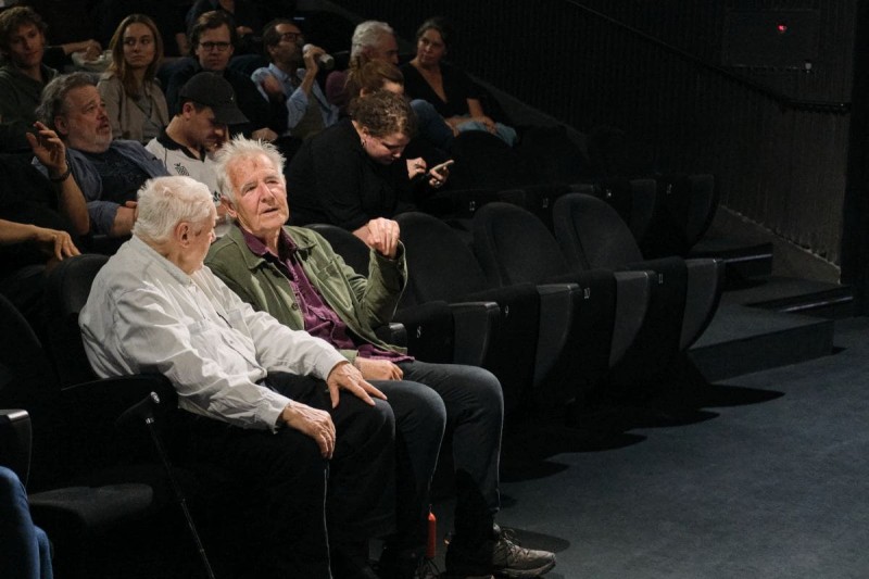 Peter Kubelka, John Smith (Foto: ÖFM © Eszter Kondor)