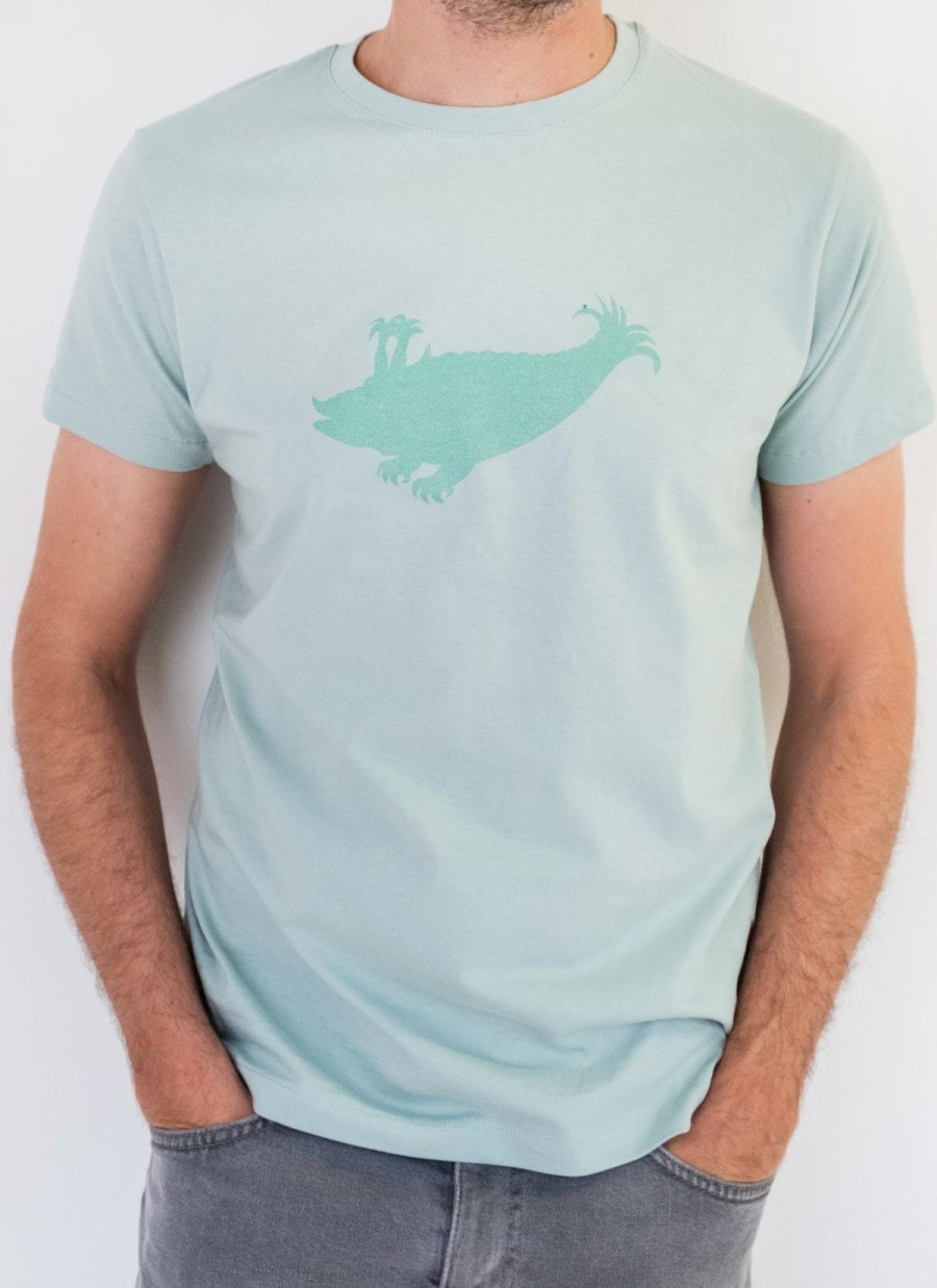 T-Shirt Mint / Glitzer-Zyphius