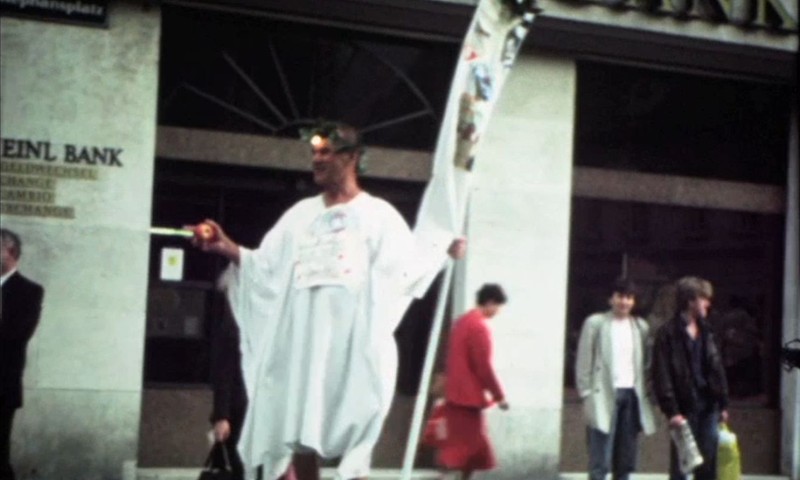 Waluliso auf dem Wiener Stephansplatz