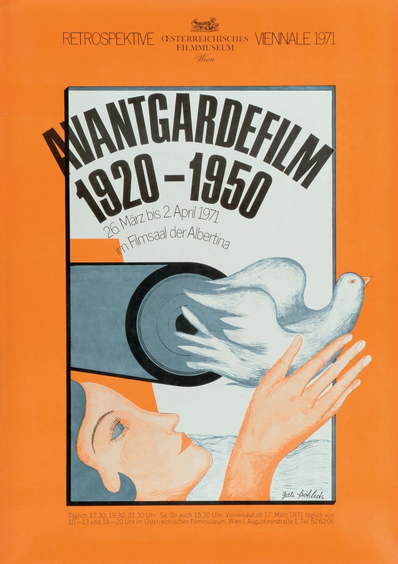 Plakat März | April 1971 (Gestaltung und Idee: Gertie Fröhlich)