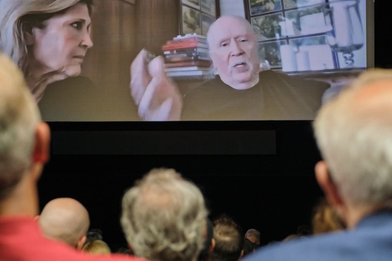 Sandy King Carpenter und John Carpenter via Zoom (Foto: ÖFM © Eszter Kondor)