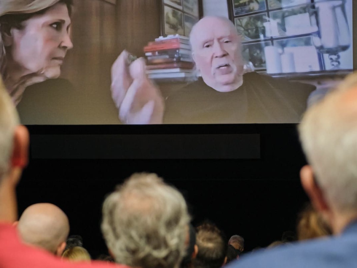 Sandy King Carpenter und John Carpenter via Zoom (Foto: ÖFM © Eszter Kondor)