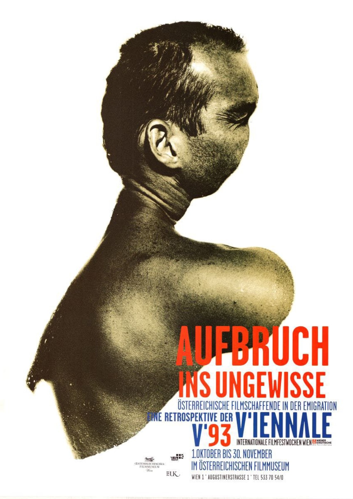 Plakat Aufbruch ins Ungewisse