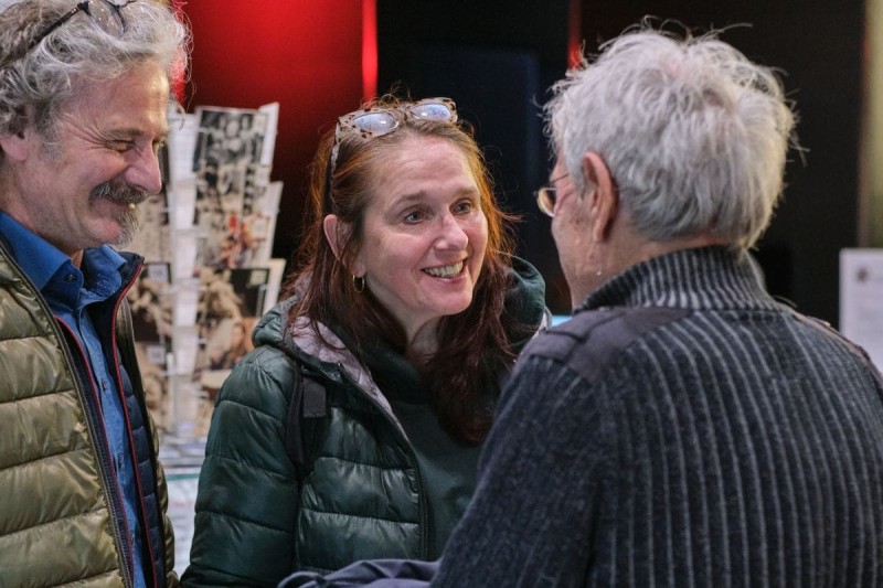 Tom Waibel, Elisabeth Streit, Želimir Žilnik (Foto: ÖFM © Eszter Kondor)
