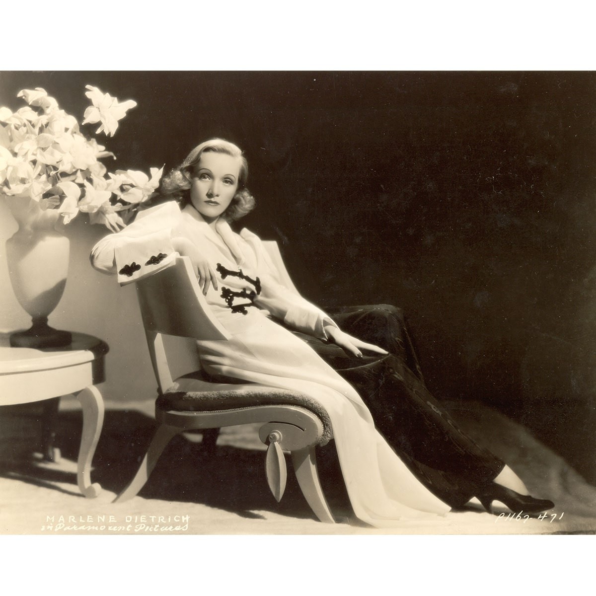 Postkarte Marlene Dietrich