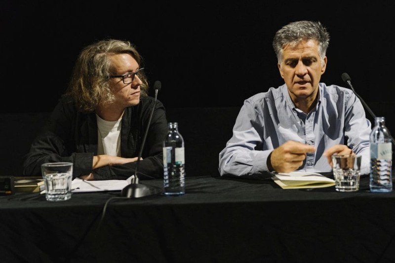 Christoph Huber, Romuald Karmakar (Foto: ÖFM © Mercan Sümbültepe)