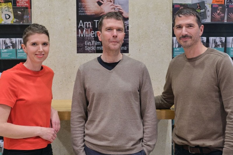Milena Fina, Michael Loebenstein, Albert Sackl (Foto: ÖFM © Eszter Kondor)