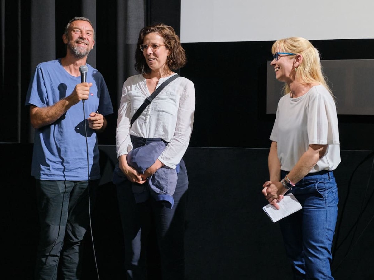 Alberto Fasulo, Varja Močnik, Nika Autor (Foto: ÖFM © Eszter Kondor)