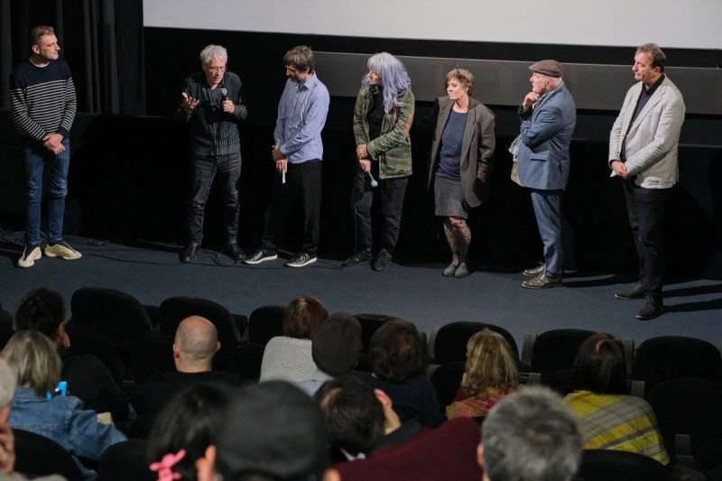Christoph Teuchtler, Želimir Žilnik, Jurij Meden, Sarita Matijević, Tina Leisch, Stefan Sterzinger, Siniša Bokan (Foto: ÖFM © Eszter Kondor)