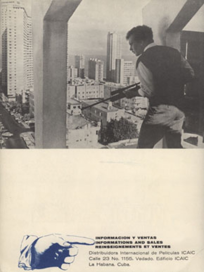 Werbematerial zu "Soy Cuba" von Michail Kalatozov (1964)