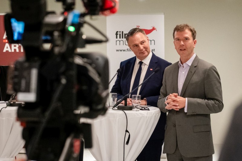 Andreas Babler, Michael Loebenstein (Foto: ÖFM © Eszter Kondor)