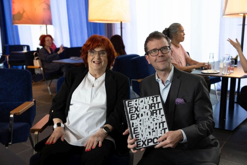 VALIE EXPORT, Michael Loebenstein © eSeL.at - Lorenz Seidler