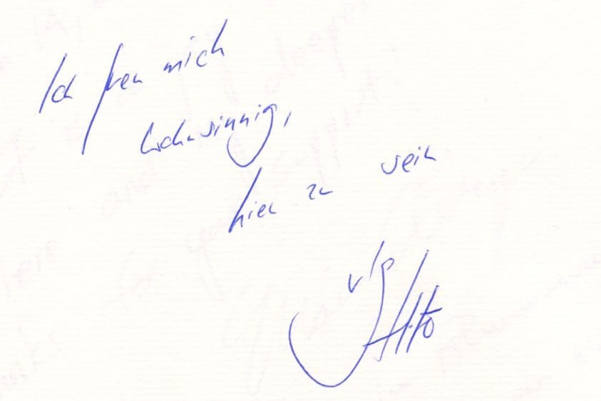 Hito Steyerl (Gästebucheintrag 2023)