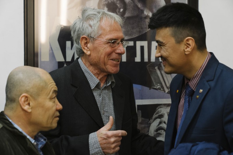 Želimir Žilnik und Protagonisten (Foto: ÖFM / © Mercan Sümbültepe)