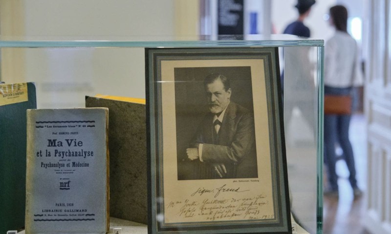 Führung in der Dauerausstellung des Freud Museums, Mai 2025 (Foto: ÖFM © Eszter Kondor)