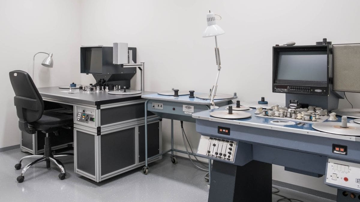 Filmmuseum LAB, Sichtungsraum (Foto: ÖFM © Eszter Kondor)