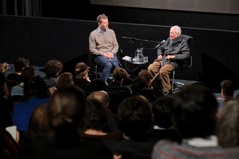 Michael Loebenstein, Alexander Kluge (Foto: ÖFM © Eszter Kondor)